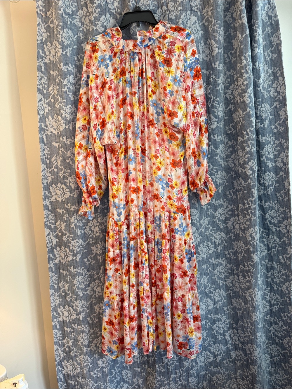 Buddy Love Multicolor Floral Midi Dress - Picture 4 of 4